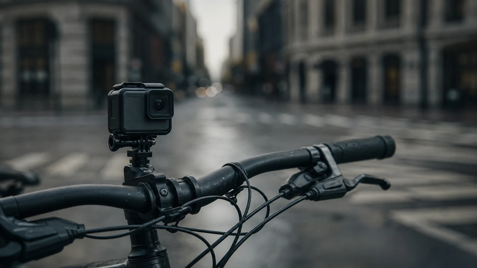 Bicycle Crash Evidence: Helmet Cam, Bike Damage & Scene